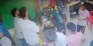 ਪਟਿਆਲਾ : ਸ਼ਰਾਬ ਨਾ ਦੇਣ ‘ਤੇ ਅਹਾਤੇ ਵਾਲੇ ਤੇ ਉਸਦੇ ਬੇਟੇ ‘ਤੇ ਪਾਇਆ ਖੌਲ਼ਦਾ ਤੇਲ, ਦੋਵੇਂ ਬੁਰੀ ਤਰ੍ਹਾਂ ਝੁਲਸੇ, ਘਟਨਾ ਸੀਸੀਟੀਵੀ ‘ਚ ਕੈਦ