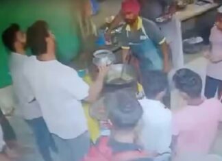 ਪਟਿਆਲਾ : ਸ਼ਰਾਬ ਨਾ ਦੇਣ ‘ਤੇ ਅਹਾਤੇ ਵਾਲੇ ਤੇ ਉਸਦੇ ਬੇਟੇ ‘ਤੇ ਪਾਇਆ ਖੌਲ਼ਦਾ ਤੇਲ, ਦੋਵੇਂ ਬੁਰੀ ਤਰ੍ਹਾਂ ਝੁਲਸੇ, ਘਟਨਾ ਸੀਸੀਟੀਵੀ ‘ਚ ਕੈਦ