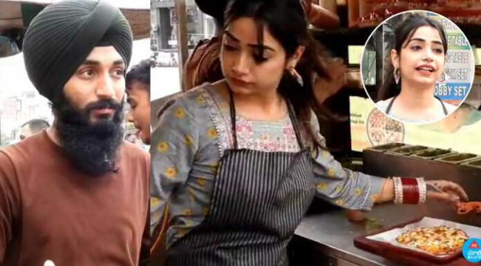 ਲਾਲ ਚੂੜਾ ਪਾ ਕੇ ਪਤੀ ਦੇ ਨਾਲ ਫੂਡ ਸਟਾਲ ‘ਤੇ ਕੰਮ ਕਰ ਰਹੀ ਇੰਜੀਨੀਅਰ ਗੁਰਪ੍ਰੀਤ ਕੌਰ ਦੇ ਪੂਰੇ ਪੰਜਾਬ ‘ਚ ਚਰਚੇ