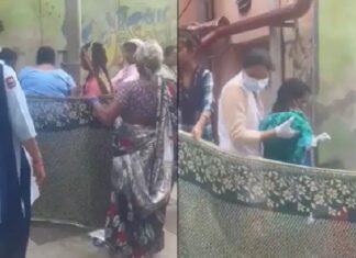 ਕੇਜਰੀਵਾਲ ਦਿੱਲੀ ਦੇ ਸਿਹਤ ਮਾਡਲ ਦੇ ਗਾ ਰਹੇ ਸੋਹਲੇ, ਉਧਰ ਸਫਦਰਗੰਜ ਹਸਪਤਾਲ ਦੇ ਬਾਹਰ ਮਹਿਲਾ ਨੇ ਸਾੜ੍ਹੀ ਓਹਲੇ ਬੱਚਾ ਜੰਮਿਆ