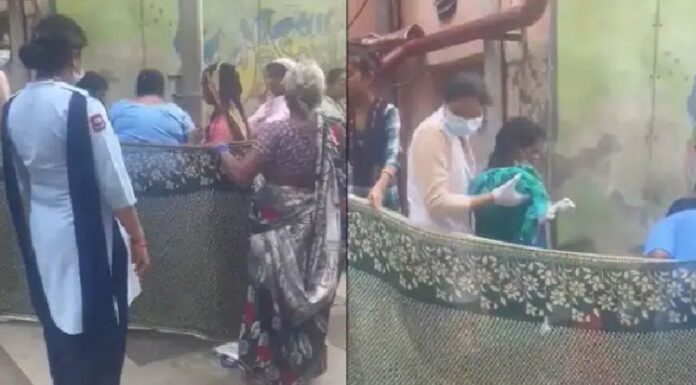 ਕੇਜਰੀਵਾਲ ਦਿੱਲੀ ਦੇ ਸਿਹਤ ਮਾਡਲ ਦੇ ਗਾ ਰਹੇ ਸੋਹਲੇ, ਉਧਰ ਸਫਦਰਗੰਜ ਹਸਪਤਾਲ ਦੇ ਬਾਹਰ ਮਹਿਲਾ ਨੇ ਸਾੜ੍ਹੀ ਓਹਲੇ ਬੱਚਾ ਜੰਮਿਆ