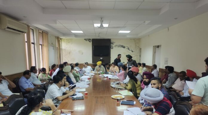 ਮੀਟਿੰਗ ਦੌਰਾਨ ਪੀਐੱਸਪੀਸੀਐੱਲ ਦੇ ਪੈਨਸ਼ਨਰਾਂ ਦੀਆਂ ਸ਼ਿਕਾਇਤਾਂ ਦਾ ਨਿਪਟਾਰਾ ਕੀਤਾ