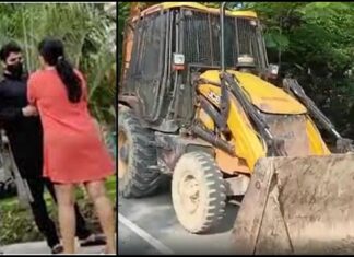 ਔਰਤ ਨਾਲ ਬਦਸਲੂਕੀ ਕਰਨ ਵਾਲੇ ਸ਼੍ਰੀਕਾਂਤ ਤਿਆਗੀ ਦੇ ਘਰ ‘ਤੇ ਚੱਲਿਆ ਬੁਲਡੋਜ਼ਰ