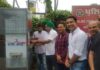 एनजीओ वारियर्स ग्रुप ने जालंधर हाइट्स-I के बाहर 66 फीट सड़क पर वाटर कूलर लगाया