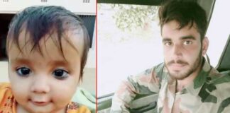 ਫੌਜੀ ਆਪਣੀ ਪਤਨੀ ਦੇ ਚਰਿੱਤਰ ‘ਤੇ ਕਰਦਾ ਸੀ ਸ਼ੱਕ, ਸਹੁਰਿਆਂ ਸਾਹਮਣੇ ਪਤਨੀ ਨਾਲ ਝਗੜੇ ਦੌਰਾਨ 10 ਮਹੀਨੇ ਦੀ ਬੱਚੀ ਨੂੰ ਜ਼ਮੀਨ ‘ਤੇ ਸੁੱਟ ਮਾਰਿਆ