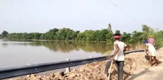 ਬਿਆਸ ਦਰਿਆ ‘ਚ ਪਾਣੀ ਵਧਣ ਨਾਲ ਮੰਡ ਖੇਤਰ ਡੁੱਬਿਆ, ਸੈਂਕੜੇ ਏਕੜ ਫਸਲ ਤਬਾਹ