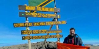 ਪੰਜਾਬ ਦੇ ਐਸਪੀ ਨੇ ਦੁਨੀਆ ਦੇ ਸਭ ਤੋਂ ਉੱਚੇ ਪਹਾੜ ਕਿਲੀਮੰਜਾਰੋ ‘ਤੇ ਲਹਿਰਾਇਆ ਤਿਰੰਗਾ, ਕਹੀ ਵੱਡੀ ਗੱਲ