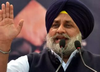 SYL ਵਿਵਾਦ : ਸੁਖਬੀਰ ਬਾਦਲ ਨੇ SYL ਵਿਰੁੱਧ ਸਿੱਧੂ ਦਾ ਵਜਾਇਆ ਗੀਤ, ‘ਓਨਾ ਚਿਰ ਪਾਣੀ ਛੱਡੋ, ਤੁਪਕਾ ਨਹੀਂ ਦਿੰਦੇ’