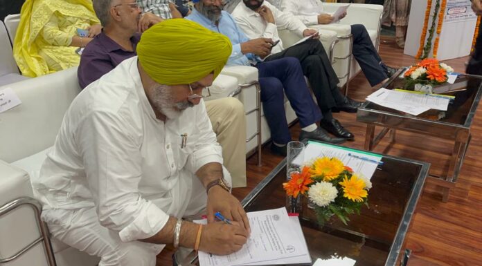 Chetan Singh Jauramajra launches eye donation campaign by pledging to donate his eyes