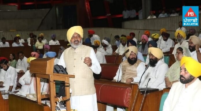 ਕਾਂਗਰਸ ਦਾ ਇੱਕੋ ਇੱਕ ਏਜੰਡਾ ਸਦਨ ‘ਚ ਹੰਗਾਮਾ ਕਰਨਾ ਤੇ ਪੰਜਾਬ ਦੇ ਹਿੱਤ ‘ਚ ਕੰਮ ਨਾ ਕਰਨਾ : ਚੀਮਾ