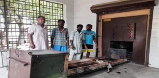 ਮੋਗਾ : ਇਕ ਵਿਅਕਤੀ ਦਾ ਅੰਤਿਮ ਸੰਸਕਾਰ ਕਰਨ ਦੌਰਾਨ ਐੱਲਪੀਜੀ ਗੈਸ ਭੱਠੀ ‘ਚ ਧਮਾਕਾ, 30 ਤੋਂ ਜ਼ਿਆਦਾ ਝੁਲਸੇ