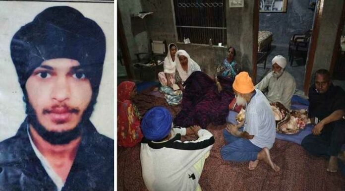 ਰੋਜ਼ੀ-ਰੋਟੀ ਦੀ ਭਾਲ ‘ਚ ਅਮਰੀਕਾ ਗਏ ਪੰਜਾਬੀ ਨੌਜਵਾਨ ਦੀ ਟਰੱਕ ਪਲਟਣ ਕਾਰਨ ਮੌਤ