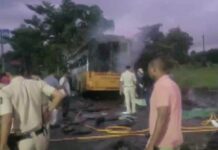 ਭਿਆਨਕ ਸੜਕ ਹਾਦਸਾ, ਇਕ ਬੱਚੇ ਸਮੇਤ 11 ਲੋਕਾਂ ਦੀ ਮੌਤ