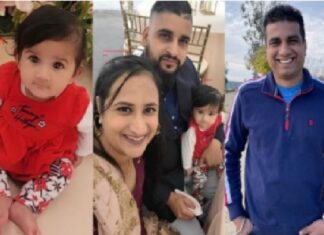 ਕੈਲੀਫੋਰਨੀਆ ਤੋਂ ਪੰਜਾਬੀ ਪਰਿਵਾਰ ਦੇ ਚਾਰ ਮੈਂਬਰ ਅਗਵਾ, 8 ਮਹੀਨਿਆਂ ਦੀ ਬੱਚੀ ਵੀ ਨਾਲ