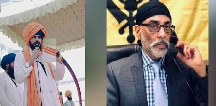 ਮੈਂ ਗੁਰਪਤਵੰਤ ਪੰਨੂ ਦਾ ਸਮਰਥਨ ਕਰਦਾ ਹਾਂ ਕਿਉਂਕਿ ਉਹ ਸਿੱਖੀ ਦੀ ਗੱਲ ਕਰਦੈ : ਅੰਮ੍ਰਿਤਪਾਲ ਸਿੰਘ