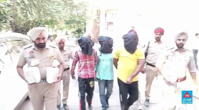 ਬਠਿੰਡਾ : 3 ਕਿੱਲੋ ਹੈਰੋਇਨ ਤੇ ਇਕ ਬੋਲੈਰੋ ਸਣੇ ਤਿੰਨ ਨਸ਼ਾ ਸਮੱਗਲਰ ਪੰਜਾਬ-ਹਰਿਆਣਾ ਬਾਰਡਰ ਤੋਂ ਕਾਬੂ