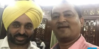 ਭਾਜਪਾ ਦੇ ਬੁਲਾਰੇ ਨੂੰ ਭਗਵੰਤ ਮਾਨ ਨਾਲ ਸੈਲਫੀ ਲੈਣੀ ਪਈ ਮਹਿੰਗੀ, ਪਾਰਟੀ ਨੇ 6 ਸਾਲਾਂ ਲਈ ਕੱਢਿਆ