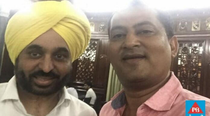 ਭਾਜਪਾ ਦੇ ਬੁਲਾਰੇ ਨੂੰ ਭਗਵੰਤ ਮਾਨ ਨਾਲ ਸੈਲਫੀ ਲੈਣੀ ਪਈ ਮਹਿੰਗੀ, ਪਾਰਟੀ ਨੇ 6 ਸਾਲਾਂ ਲਈ ਕੱਢਿਆ