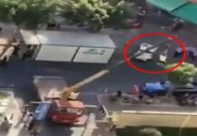 ਕੋਰੋਨਾ ਦਾ ਕਹਿਰ : ਚੀਨ ‘ਚ ਇਸ ਤਰ੍ਹਾਂ ਹੋ ਰਹੀ ਸੋਸ਼ਲ ਡਿਸਟੈਂਸਿੰਗ ਦੀ ਪਾਲਣਾ! ਕੋਰੋਨਾ ਪਾਜ਼ੀਟਿਵ ਮਰੀਜ਼ ਨੂੰ ਲੈਣ ਪਹੁੰਚੀ ਕ੍ਰੇਨ