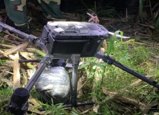 ਬੀ.ਐਸ.ਐਫ. ਨੇ ਸਰਹੱਦ ‘ਤੇ 4 ਦਿਨਾਂ ‘ਚ ਡੇਗਿਆ ਤੀਜਾ ਪਾਕਿ ਡਰੋਨ, 2.5 ਕਿਲੋ ਹੈਰੋਇਨ ਬਰਾਮਦ