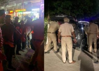 ਜਲੰਧਰ : ਸ਼ਰਾਬੀ ਨੌਜਵਾਨ ਨੇ ਨਾਕੇ ‘ਤੇ ਖੜ੍ਹੇ ਪੁਲਿਸ ਵਾਲਿਆਂ ‘ਤੇ ਚੜ੍ਹਾਈ ਕਾਰ, ਨਾਲੇ ਆਈਪੀਐੱਸ ਦੀ ਵਰਦੀ ਨੂੰ ਪਾਇਆ ਹੱਥ