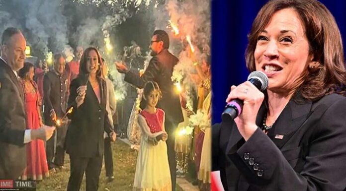 ਅਮਰੀਕੀ ਉਪ ਰਾਸ਼ਟਰਪਤੀ ਕਮਲਾ ਹੈਰਿਸ ਨੇ ਭਾਰਤੀ-ਅਮਰੀਕੀਆਂ ਨਾਲ ਮਨਾਈ ਦੀਵਾਲੀ