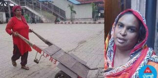 ਪਤੀ ਦੇ ਇਲਾਜ ਅਤੇ ਬੱਚੇ ਦੀ ਪੜ੍ਹਾਈ ਲਈ ਔਰਤ ਕਰ ਰਹੀ ਕੁਲੀ ਦਾ ਕੰਮ, ਹੱਥ ਫੈਲਾਉਣ ਨਾਲੋਂ ਮਿਹਨਤ ਅਤੇ ਹੱਕ ਦੀ ਕਮਾਈ ਖਾਣਾ ਪਸੰਦ