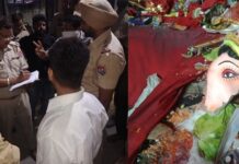 ਡੀ. ਜੇ. ਬੰਦ ਕਰਾਉਣ ਨੂੰ ਲੈ ਕੇ ਭਿੜੀਆਂ ਦੋ ਧਿਰਾਂ, ਸਮਾਗਮ ‘ਚ ਪਈਆਂ ਧਾਰਮਿਕ ਮੂਰਤੀਆਂ ਦੀ ਕੀਤੀ ਤੋੜ-ਭੰਨ