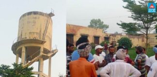 ਮੋਗਾ : ਕਾਂਗਰਸੀ ਮਹਿਲਾ ਸਰਪੰਚ ਨੇ ਟੈਂਕੀ ‘ਤੇ ਚੜ੍ਹ ਕੇ ਕੀਤਾ ਹੰਗਾਮਾ, ਪੰਚਾਇਤ ਸਕੱਤਰ ‘ਤੇ ਲਗਾਏ ਝੂਠੇ ਫਾਰਮ ਭਰਨ ਦੇ ਦੋਸ਼