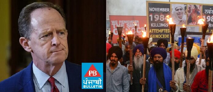 ਆਧੁਨਿਕ ਭਾਰਤੀ ਇਤਿਹਾਸ ਦੇ ‘ਸਭ ਤੋਂ ਕਾਲੇ’ ਦੌਰ ’ਚ ਸ਼ਾਮਲ ਹੈ 1984 ਦਾ ਸਿੱਖ ਕਤਲੇਆਮ : ਅਮਰੀਕੀ ਸੈਨੇਟਰ