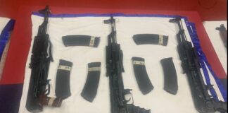 ਫਿਰੋਜ਼ਪੁਰ : ਕੌਮਾਂਤਰੀ ਸਰਹੱਦ ਤੋਂ 6 ਏਕੇ 47, ਤਿੰਨ ਪਿਸਤੌਲ ਤੇ 200 ਕਾਰਤੂਸ ਬਰਾਮਦ