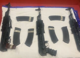 ਫਿਰੋਜ਼ਪੁਰ : ਕੌਮਾਂਤਰੀ ਸਰਹੱਦ ਤੋਂ 6 ਏਕੇ 47, ਤਿੰਨ ਪਿਸਤੌਲ ਤੇ 200 ਕਾਰਤੂਸ ਬਰਾਮਦ