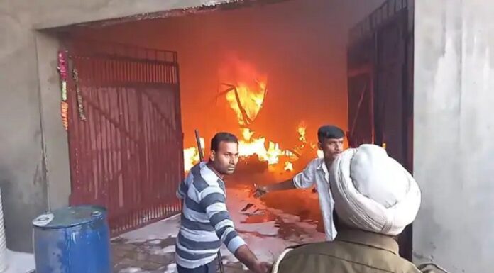 ਬਠਿੰਡਾ ‘ਚ ਦਵਾਈ ਬਣਾਉਣ ਵਾਲੀ ਫੈਕਟਰੀ ਨੂੰ ਲੱਗੀ ਭਿਆਨਕ ਅੱਗ, ਲੱਖਾਂ ਦਾ ਹੋਇਆ ਨੁਕਸਾਨ