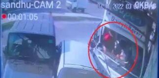 ਫਗਵਾੜਾ ‘ਚ ਵੱਡਾ ਹਾਦਸਾ ਹੋਣੋਂ ਟਲਿਆ; ਬੇਕਾਬੂ ਕੈਂਟਰ ਦੁਕਾਨਾਂ ‘ਚ ਵੜਿਆ, 4 ਵਹਾਨਾਂ ਦਾ ਨੁਕਸਾਨ