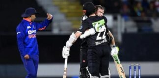 ਨਿਊਜ਼ੀਲੈਂਡ ਨੇ ਭਾਰਤ ਨੂੰ ਪਹਿਲਾ ਵਨਡੇ 7 ਵਿਕਟਾਂ ਨਾਲ ਹਰਾਇਆ