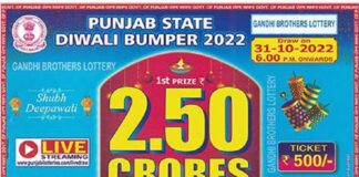 ਜਾਣੋ ਕਿਸ ਨੰਬਰ ‘ਤੇ ਲਗਾ ਦੀਵਾਲੀ ਬੰਪਰ ਲਾਟਰੀ ਦਾ ਪਹਿਲਾ ਇਨਾਮ