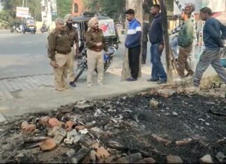 ਗਰੀਬ ਪਰਿਵਾਰ ਦੇ ਚਾਹ ਦੇ ਖੋਖੇ ‘ਚ ਗੈਸ ਸਿਲੰਡਰ ਨੂੰ ਲੱਗੀ ਭਿਆਨਕ ਅੱਗ, ਸਾਰਾ ਸਾਮਾਨ ਸੜ ਕੇ ਸੁਆਹ