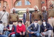 ਹਵਾਈ ਫਾਇਰ ਕਰ ਰਹੇ ਦੋ ਧੜਿਆਂ ਖ਼ਿਲਾਫ਼ ਕਾਰਵਾਈ, ਨਾਜਾਇਜ਼ ਹਥਿਆਰਾਂ ਸਣੇ 5 ਕਾਬੂ
