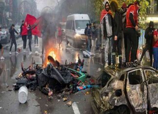 ਫੀਫਾ ਵਿਸ਼ਵ ਕੱਪ : ਮੋਰੱਕੋ ਤੋਂ ਹਾਰ ਮਗਰੋਂ ਬੈਲਜੀਅਮ ‘ਚ ਭੜਕੀ ਹਿੰਸਾ, ਪ੍ਰਸ਼ੰਸਕਾਂ ਨੇ ਕਈ ਕਾਰਾਂ ਫੂਕੀਆਂ