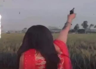 ਜਲੰਧਰ ਦੀ ਇਕ ਮਾਡਲ ਦੀ ਗੋਲੀਆਂ ਚਲਾਉਣ ਦੀ ਵੀਡੀਓ ਸੋਸ਼ਲ ਮੀਡੀਆ ‘ਤੇ ਵਾਇਰਲ, ਪੁਲਸ ਕਰ ਸਕਦੀ ਹੈ ਕਾਰਵਾਈ
