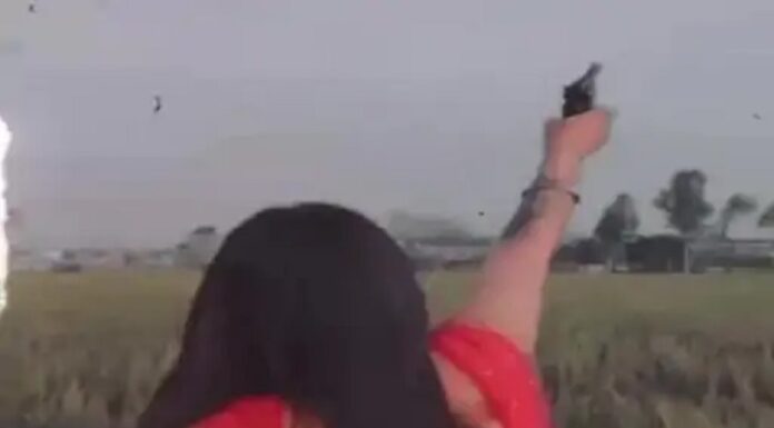 ਜਲੰਧਰ ਦੀ ਇਕ ਮਾਡਲ ਦੀ ਗੋਲੀਆਂ ਚਲਾਉਣ ਦੀ ਵੀਡੀਓ ਸੋਸ਼ਲ ਮੀਡੀਆ ‘ਤੇ ਵਾਇਰਲ, ਪੁਲਸ ਕਰ ਸਕਦੀ ਹੈ ਕਾਰਵਾਈ