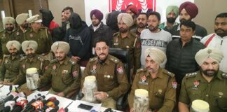 ਪਟਿਆਲਾ ਪੁਲਿਸ ਨੇ 24 ਘੰਟਿਆਂ ਅੰਦਰ ਹੱਲ ਕੀਤਾ ਬੈਂਕ ਡਕੈਤੀ ਕੇਸ, ਚਾਰ ਮੁਲਜ਼ਮ ਕੀਤੇ ਗ੍ਰਿਫਤਾਰ