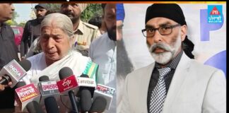 ਸੁਧੀਰ ਸੂਰੀ ਦੇ ਅੰਤਿਮ ਸੰਸਕਾਰ ਮੌਕੇ ਪੁੱਜੇ ਭਾਜਪਾ ਮਹਿਲਾ ਨੇਤਾ ਲਕਸ਼ਮੀ ਕਾਂਤਾ ਚਾਵਲਾ ਨੇ ਕਿਹਾ- ਜੇ ਪੰਨੂੰ ਨੇ ਮਾਂ ਦਾ ਦੁੱਧ ਪੀਤਾ ਹੈ ਤਾਂ ਉਹ ਅੰਮ੍ਰਿਤਸਰ ਆ ਕੇ ਗੱਲ ਕਰੇ