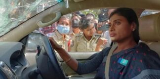 ਮੁੱਖ ਮੰਤਰੀ ਦੀ ਭੈਣ ਦੀ ਕਾਰ ਨੂੰ ਖਿੱਚ ਕੇ ਲੈ ਗਈ ਕਰੇਨ, ਕਾਰ ਵਿਚ ਹੀ ਬੈਠੀ ਰਹੀ CM ਦੀ Sister