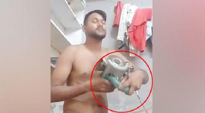 ਪ੍ਰੇਮਿਕਾ ਨੇ ਕੀਤੀ ਬੇਵਫਾਈ ਤਾਂ ਨੌਜਵਾਨ ਨੇ ਫੇਸਬੁੱਕ ‘ਤੇ ਲਾਈਵ ਹੋ ਕੇ ਗਰਾਈਂਡਰ ਨਾਲ ਕੱਟੀ ਆਪਣੀ ਧੋਣ