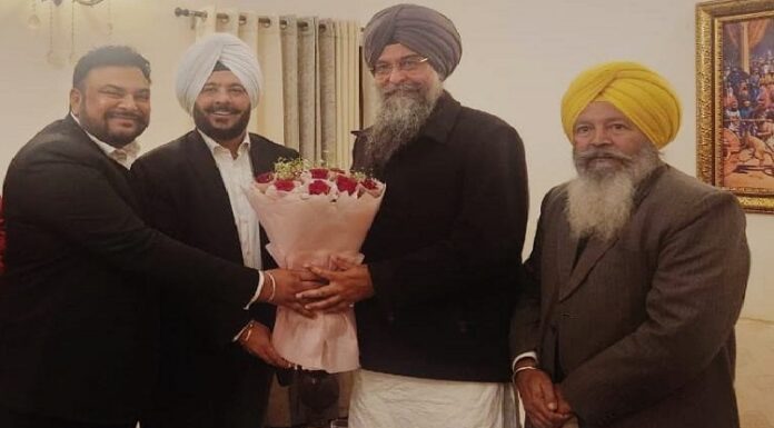 ਪੰਜਾਬ ਵਿਧਾਨ ਸਭਾ ਸਪੀਕਰ ਨਾਲ ਹਾਈਕੋਰਟ ਦੇ ਬਾਰ ਐਸੋਸੀਏਸ਼ਨ ਦੇ ਪ੍ਰਧਾਨ ਨੇ ਕੀਤੀ ਮੀਟਿੰਗ