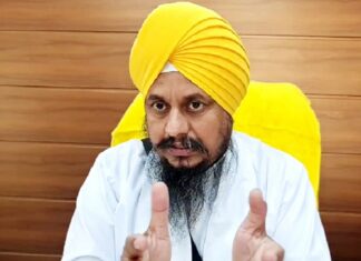 ਮਾਤਾ ਗੁਜਰੀ ਜੀ ਤੇ ਛੋਟੇ ਸਾਹਿਬਜ਼ਾਦਿਆਂ ਦੇ ਸ਼ਹੀਦੀ ਦਿਹਾੜੇ ਮੌਕੇ ਸਿੱਖ ਸੰਗਤਾਂ 10 ਮਿੰਟ ਲਈ ਮੂਲ ਮੰਤਰ ਦਾ ਜਾਪ ਕਰਨ – ਜਥੇਦਾਰ ਗਿਆਨੀ ਹਰਪ੍ਰੀਤ ਸਿੰਘ