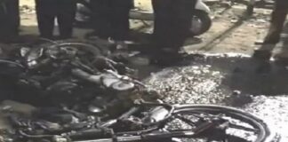 ਲੁਧਿਆਣਾ : ਕੰਟੇਨਰ ਨੇ ਬਾਈਕ ਸਵਾਰ ਨੂੰ ਮਾਰੀ ਭਿਆਨਕ ਟੱਕਰ, ਮੋਟਰਸਾਈਕਲ ਡਿੱਗਣ ਨਾਲ ਟੈਂਕੀ ‘ਚ ਹੋਇਆ ਬਲਾਸਟ, ਨੌਜਵਾਨ ਦੀ ਦਰਦਨਾਕ ਮੌਤ