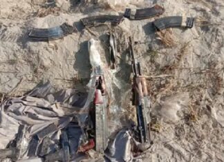 BSF ਵਲੋਂ ਅੱਤਵਾਦੀ ਸੰਗਠਨਾਂ ਦੀ ਇਕ ਹੋਰ ਕੋਸ਼ਿਸ਼ ਨਾਕਾਮ : ਫਿਰੋਜ਼ਪੁਰ ਬਾਰਡਰ ‘ਤੇ 2 ਏਕੇ-47, 2 ਪਿਸਤੌਲ ਤੇ 8 ਮੈਗਜ਼ੀਨ ਕੀਤੇ ਬਰਾਮਦ