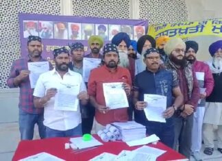 ਬੰਦੀ ਸਿੰਘਾਂ ਦੀ ਰਿਹਾਈ ਲਈ ਤਾਮਿਲਨਾਡੂ ਤੋਂ ਵਫ਼ਦ ਸੱਚਖੰਡ ਸ੍ਰੀ ਹਰਿਮੰਦਰ ਸਾਹਿਬ ਪੁੱਜਾ